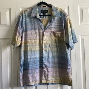 Pete Huntington 💯 cotton Button Down XL